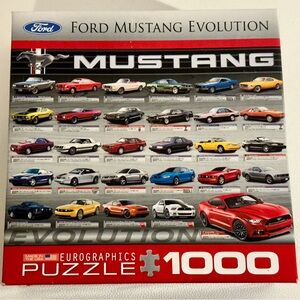 Eurographics Ford Mustang Evolution 1000 Piece Puzzle • Official Ford Licensed